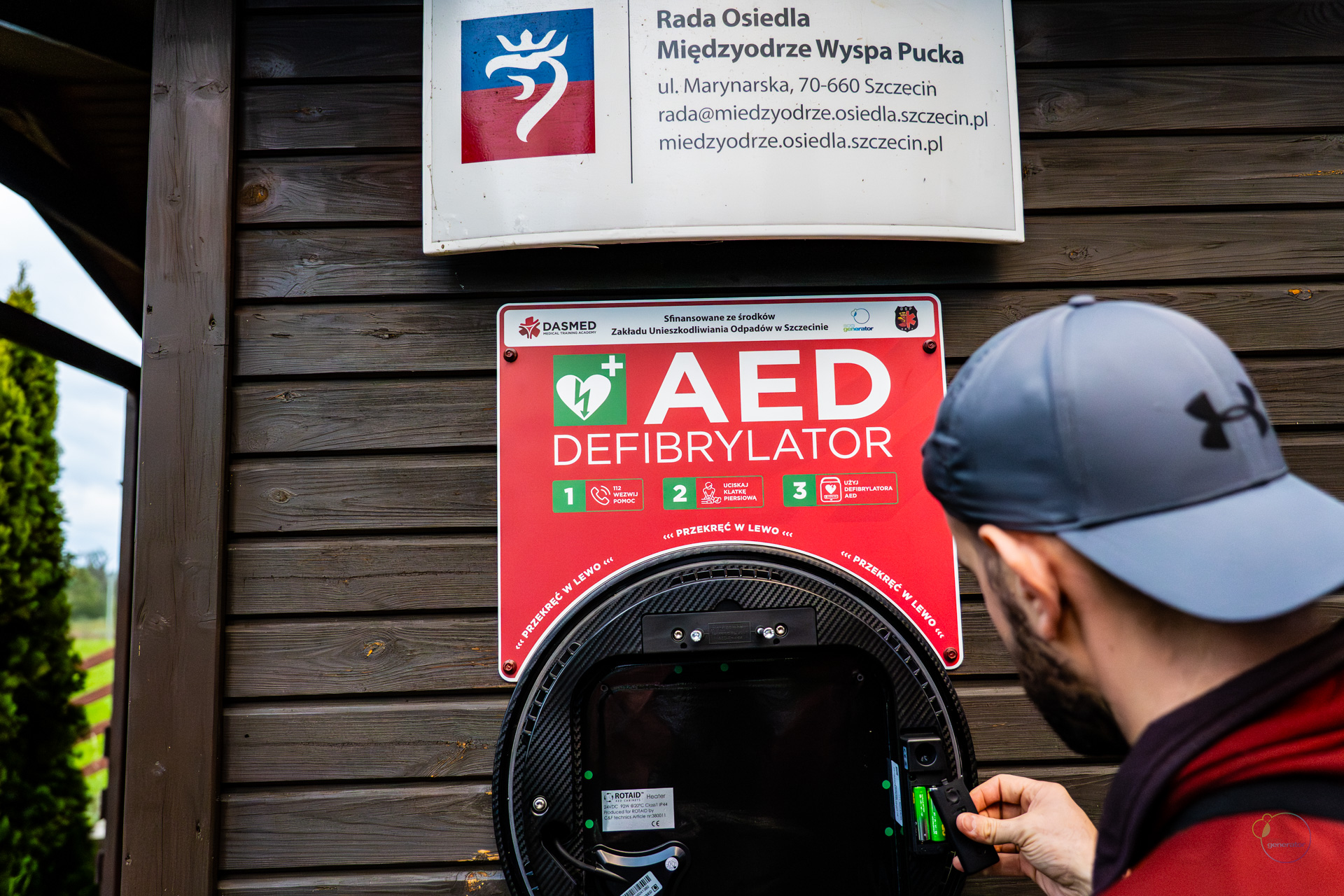 AED od EcoGeneratora już w mieście