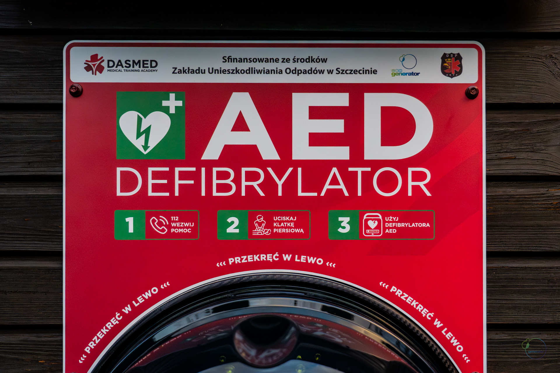 AED od EcoGeneratora już w mieście