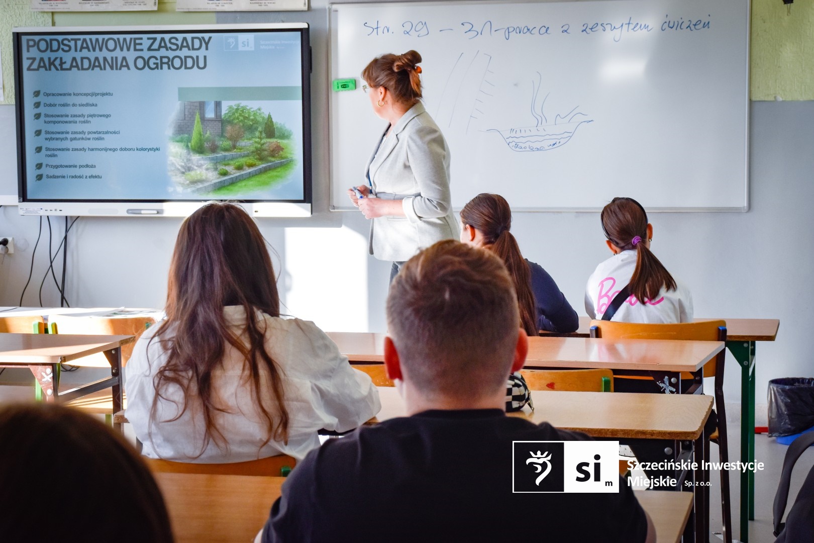 Uczniowie zaprojektują ogród deszczowy