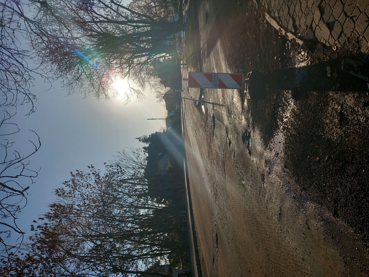 Na ul. Nehringa wykonano frezowanie nawierzchni