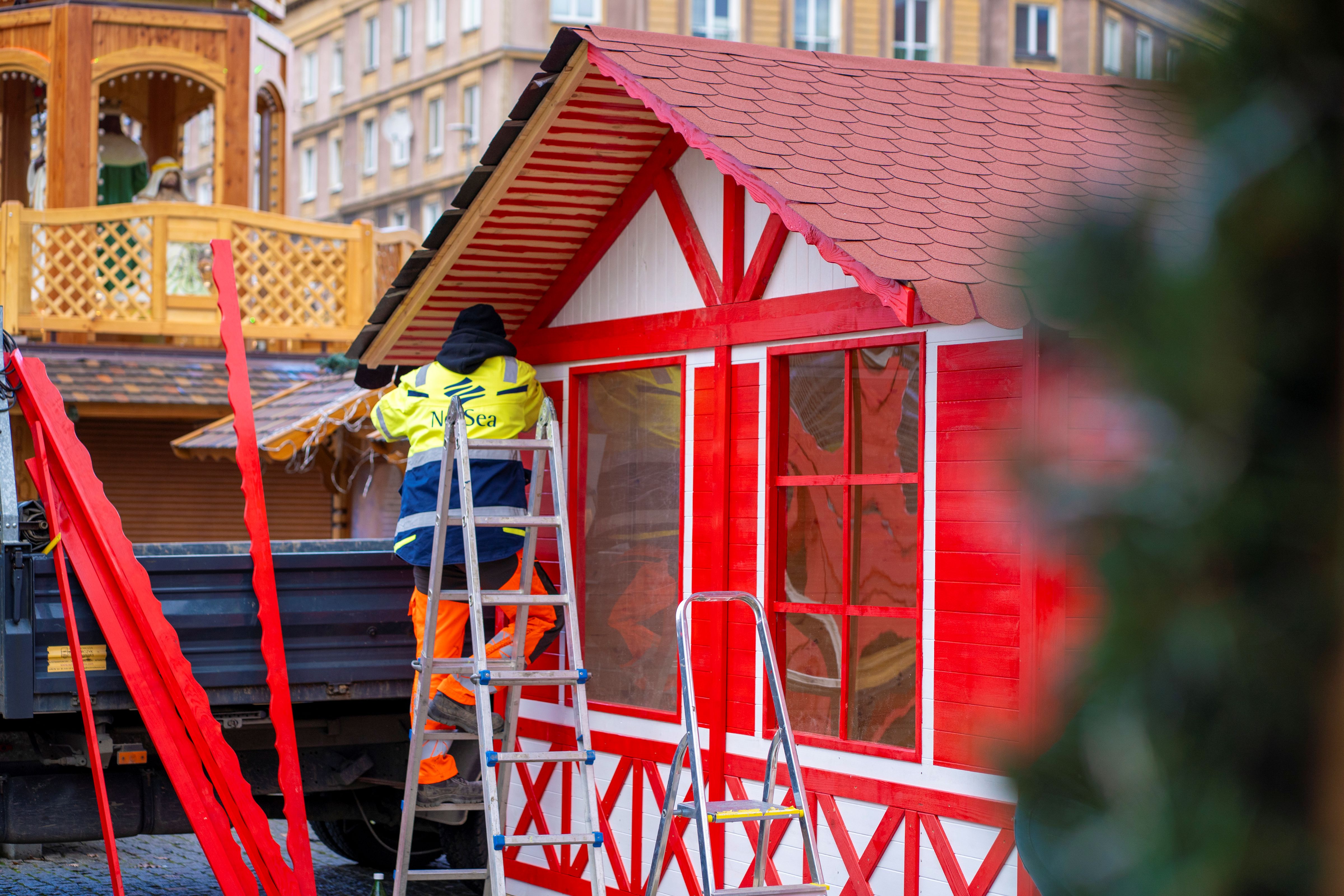 Trwają przygotowania do największego Jarmarku Bożonarodzeniowego