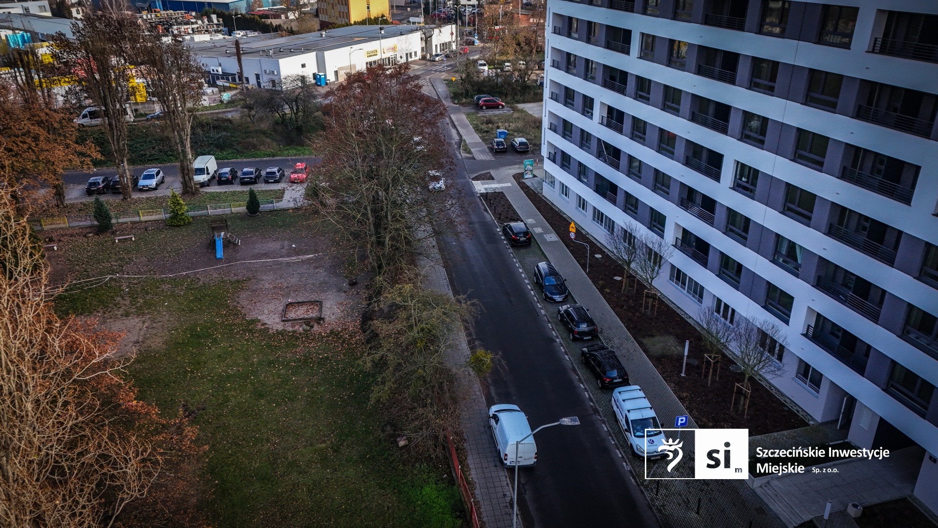 Ulica Miedziana w Szczecinie