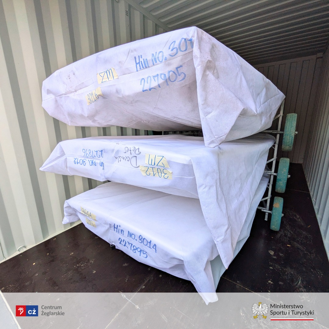 Nowe jachty dla naszych zawodników Nowe jachty dla naszych zawodników