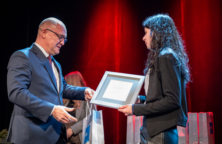 Wręczenie Akademickich Nagród Prezydenta Miasta. Wręczenie Akademickich Nagród Prezydenta Miasta.