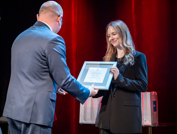 Wręczenie Akademickich Nagród Prezydenta Miasta. Wręczenie Akademickich Nagród Prezydenta Miasta.