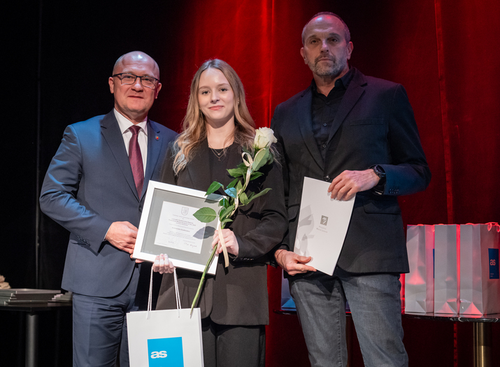 Wręczenie Akademickich Nagród Prezydenta Miasta. Wręczenie Akademickich Nagród Prezydenta Miasta.
