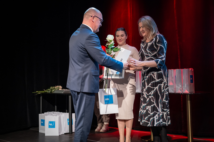 Wręczenie Akademickich Nagród Prezydenta Miasta. Wręczenie Akademickich Nagród Prezydenta Miasta.