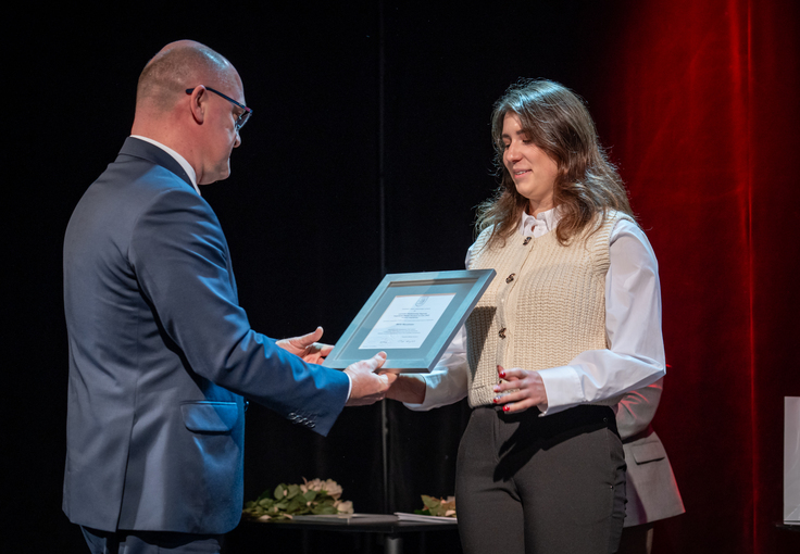 Wręczenie Akademickich Nagród Prezydenta Miasta. Wręczenie Akademickich Nagród Prezydenta Miasta.