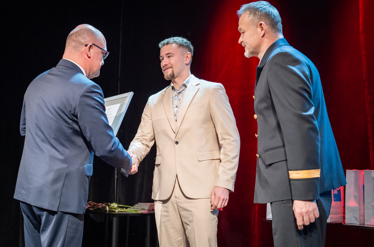 Wręczenie Akademickich Nagród Prezydenta Miasta. Wręczenie Akademickich Nagród Prezydenta Miasta.