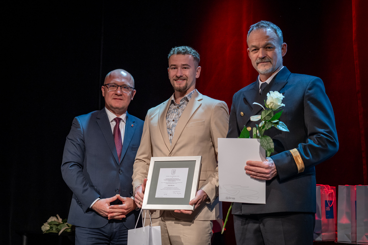 Wręczenie Akademickich Nagród Prezydenta Miasta. Wręczenie Akademickich Nagród Prezydenta Miasta.