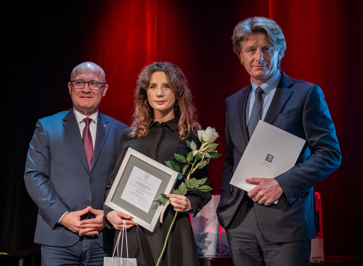 Wręczenie Akademickich Nagród Prezydenta Miasta. Wręczenie Akademickich Nagród Prezydenta Miasta.