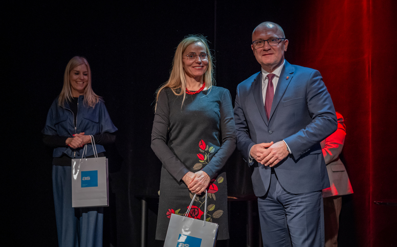 Wręczenie Akademickich Nagród Prezydenta Miasta. Wręczenie Akademickich Nagród Prezydenta Miasta.