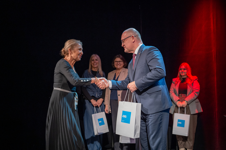 Wręczenie Akademickich Nagród Prezydenta Miasta. Wręczenie Akademickich Nagród Prezydenta Miasta.