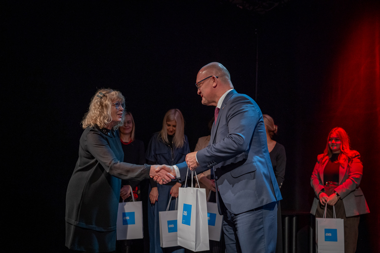 Wręczenie Akademickich Nagród Prezydenta Miasta. Wręczenie Akademickich Nagród Prezydenta Miasta.