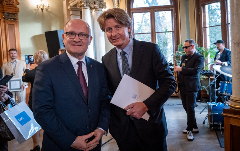 Wręczenie Akademickich Nagród Prezydenta Miasta. Wręczenie Akademickich Nagród Prezydenta Miasta.