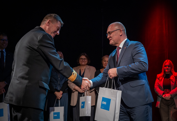 Wręczenie Akademickich Nagród Prezydenta Miasta. Wręczenie Akademickich Nagród Prezydenta Miasta.