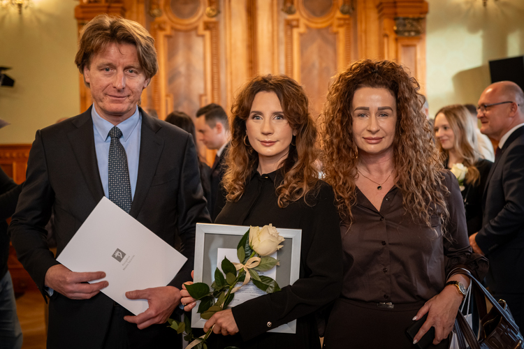 Wręczenie Akademickich Nagród Prezydenta Miasta. Wręczenie Akademickich Nagród Prezydenta Miasta.