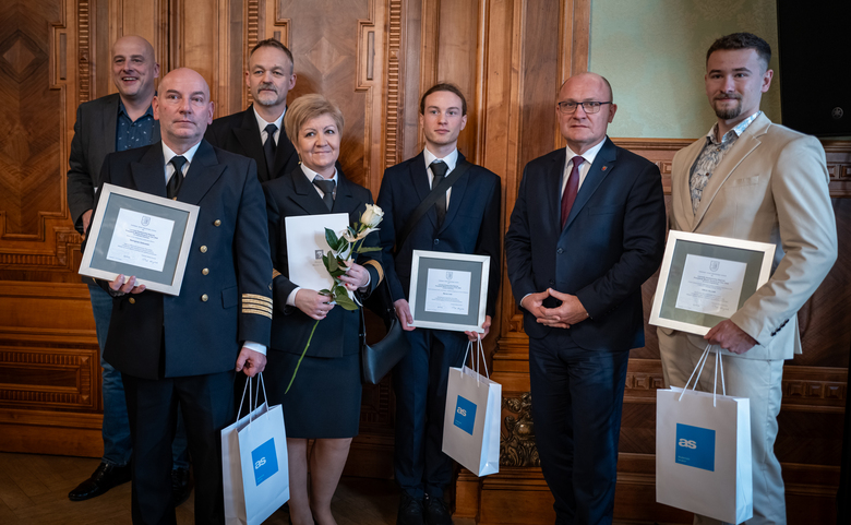 Wręczenie Akademickich Nagród Prezydenta Miasta. Wręczenie Akademickich Nagród Prezydenta Miasta.