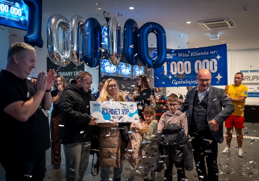 Fabryka Wody świętuje pierwszy milion odwiedzin Fabryka Wody świętuje pierwszy milion odwiedzin