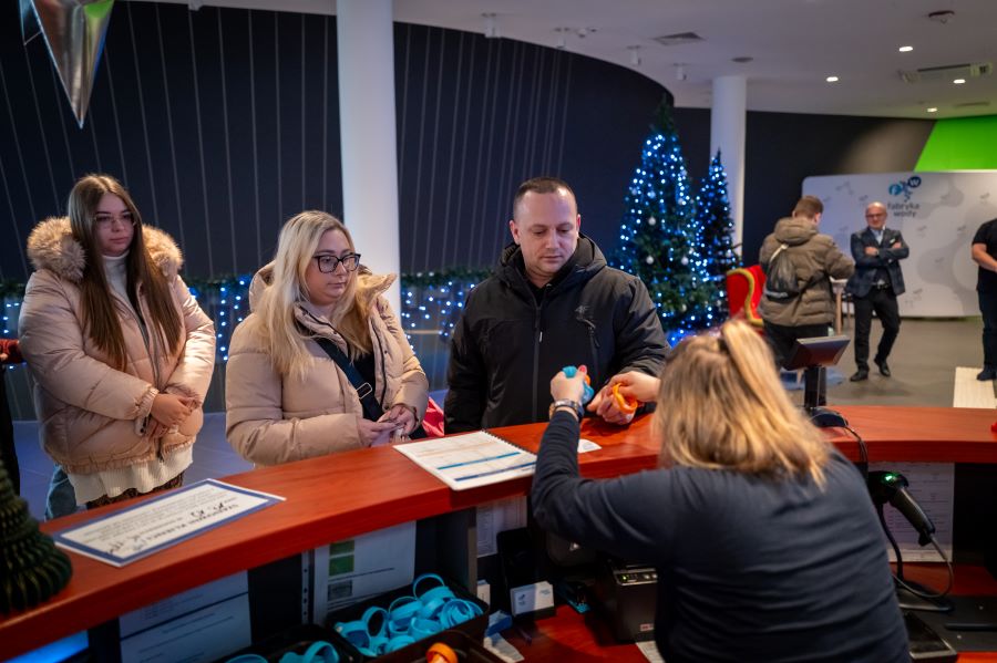 Fabryka Wody świętuje pierwszy milion odwiedzin Fabryka Wody świętuje pierwszy milion odwiedzin