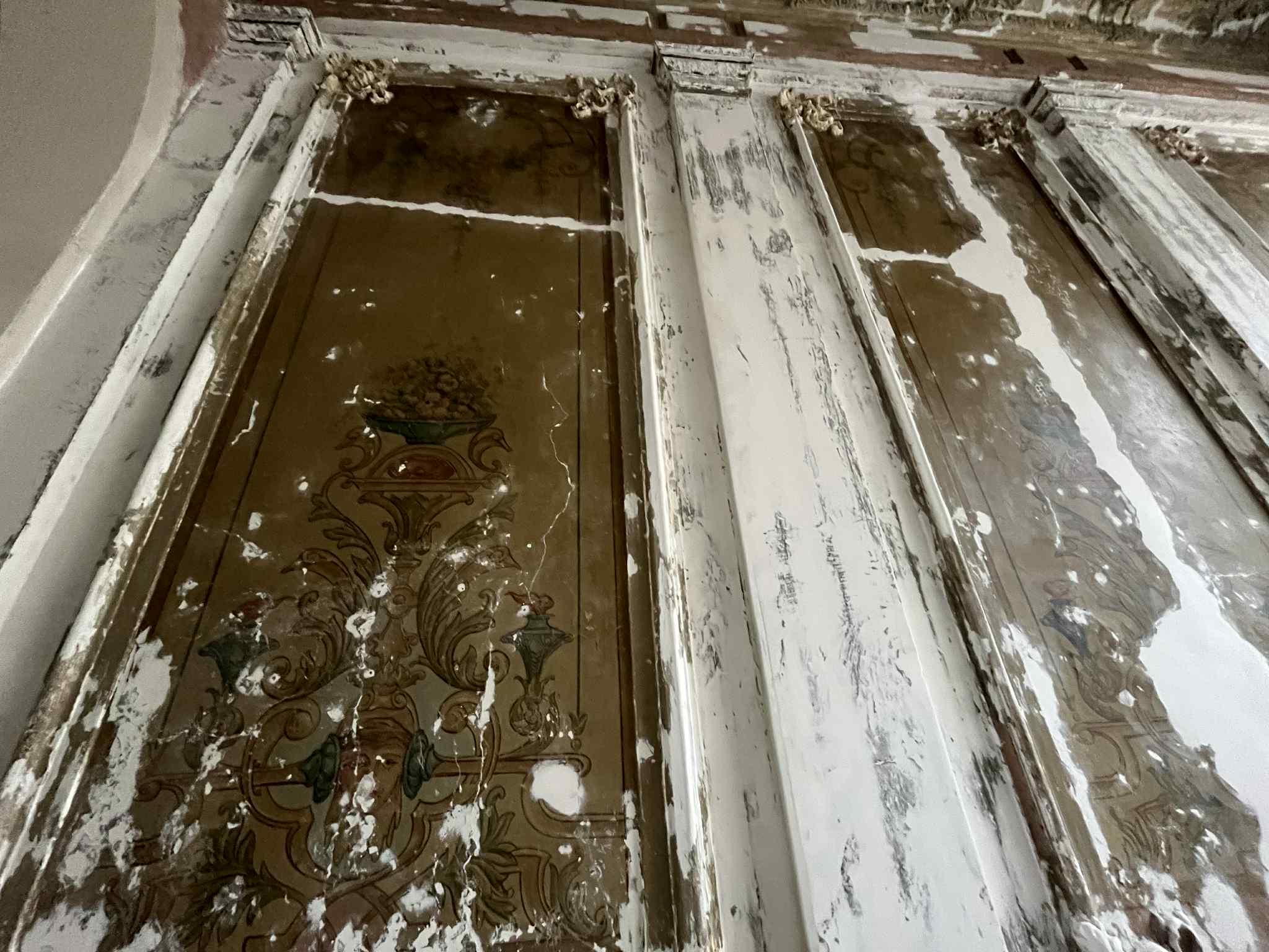 Prace konserwatorskie przejazdu bramnego przy ulicy Śląskiej 41. Prace konserwatorskie przejazdu bramnego przy ulicy Śląskiej 41.