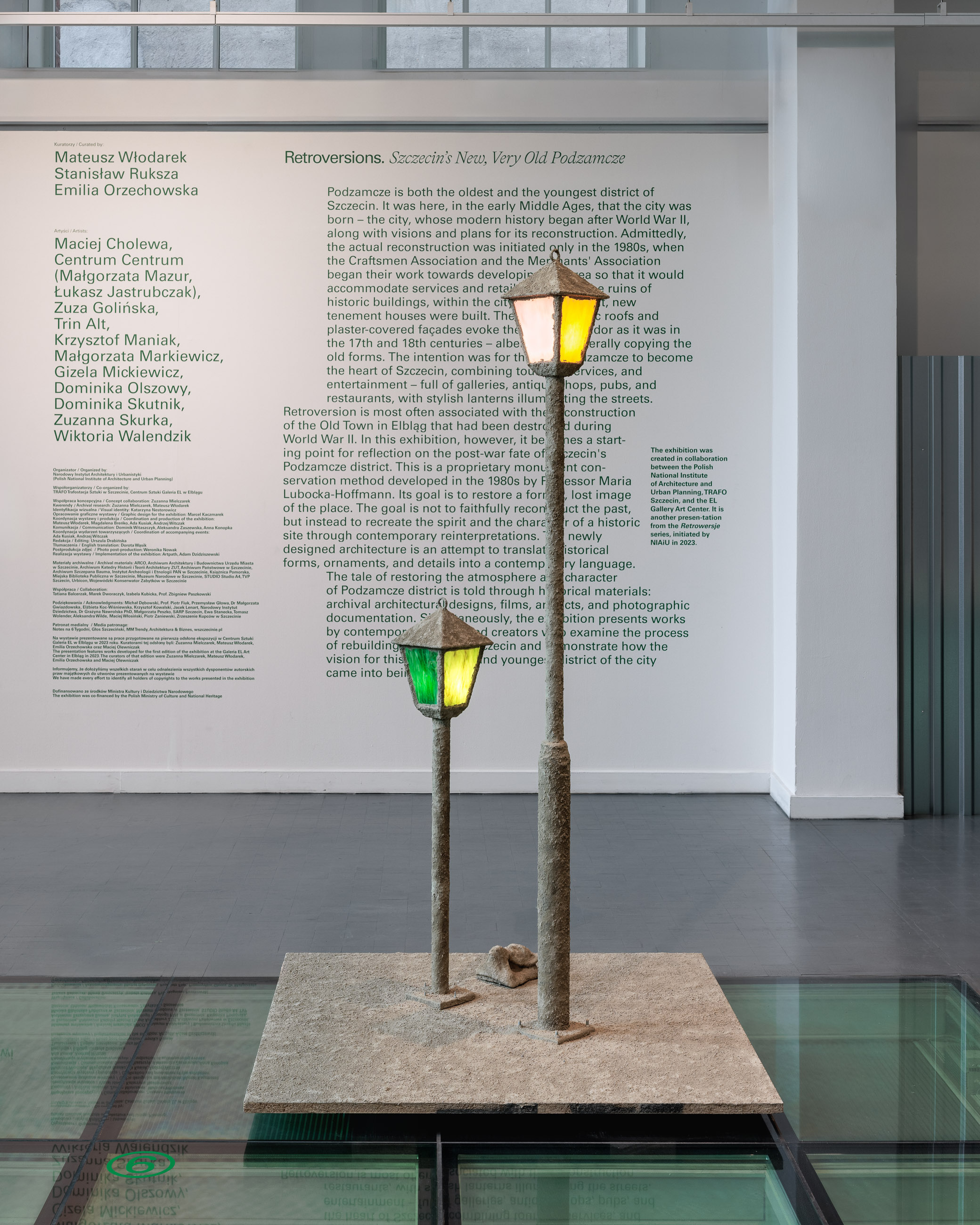 Wystawa "Retrowersje. Nowe, całkiem stare szczecińskie Podzamcze" w TRAFO
