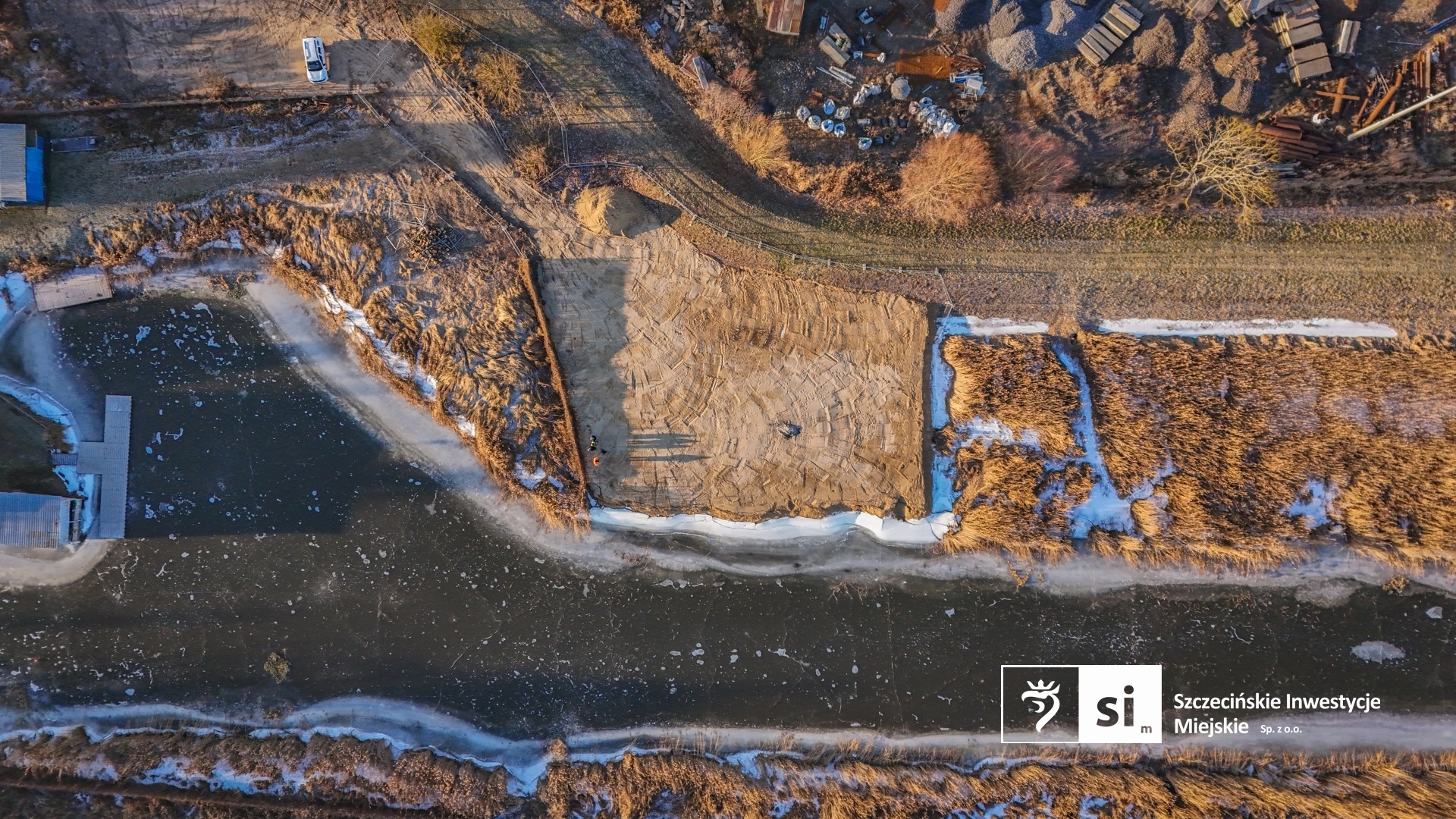 Przystań kajakowa Wiskord w Szczecinie.