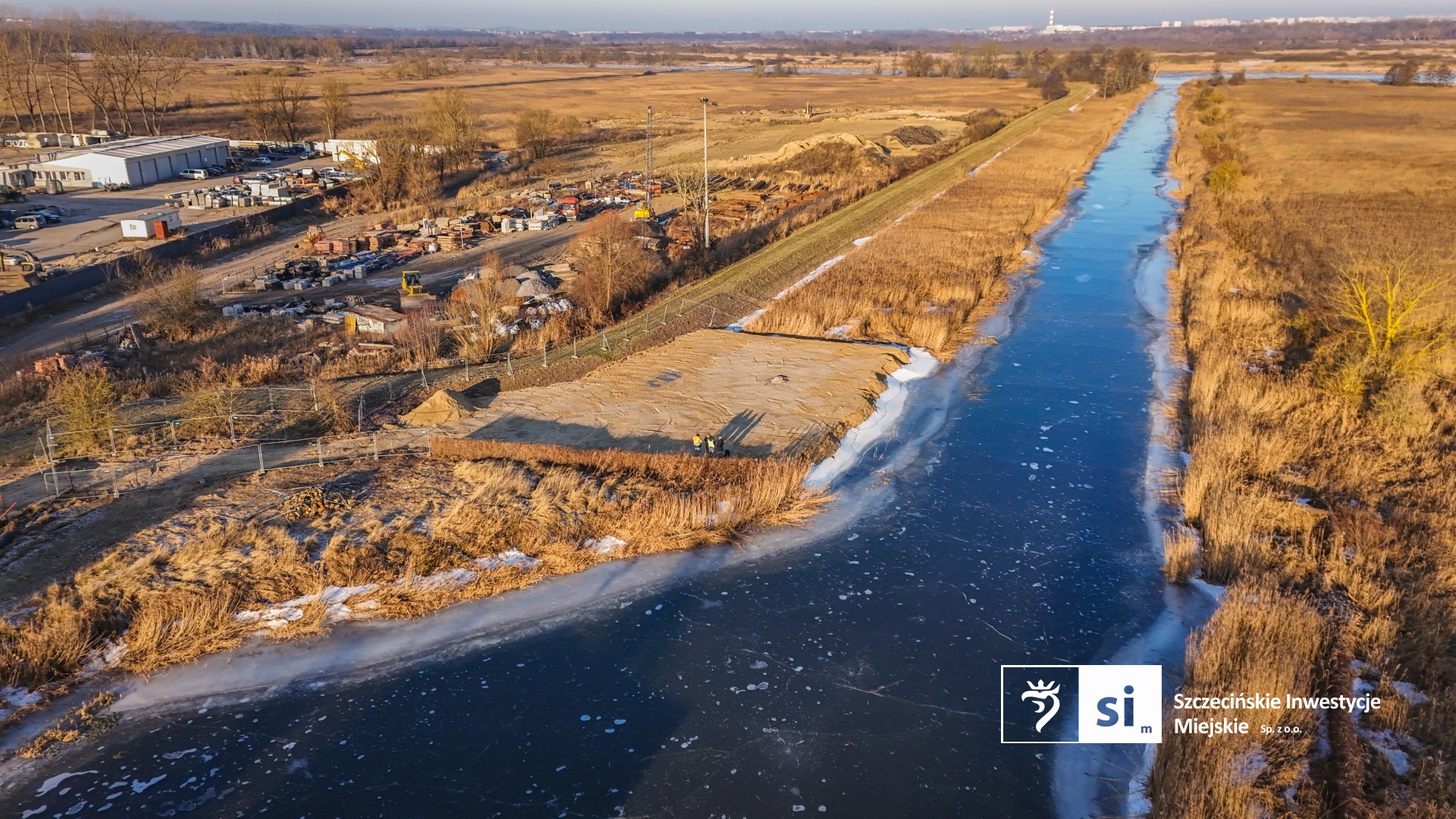 Przystań kajakowa Wiskord w Szczecinie.