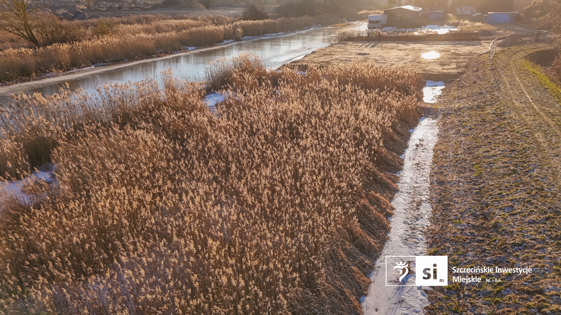 Przystań kajakowa Wiskord w Szczecinie.