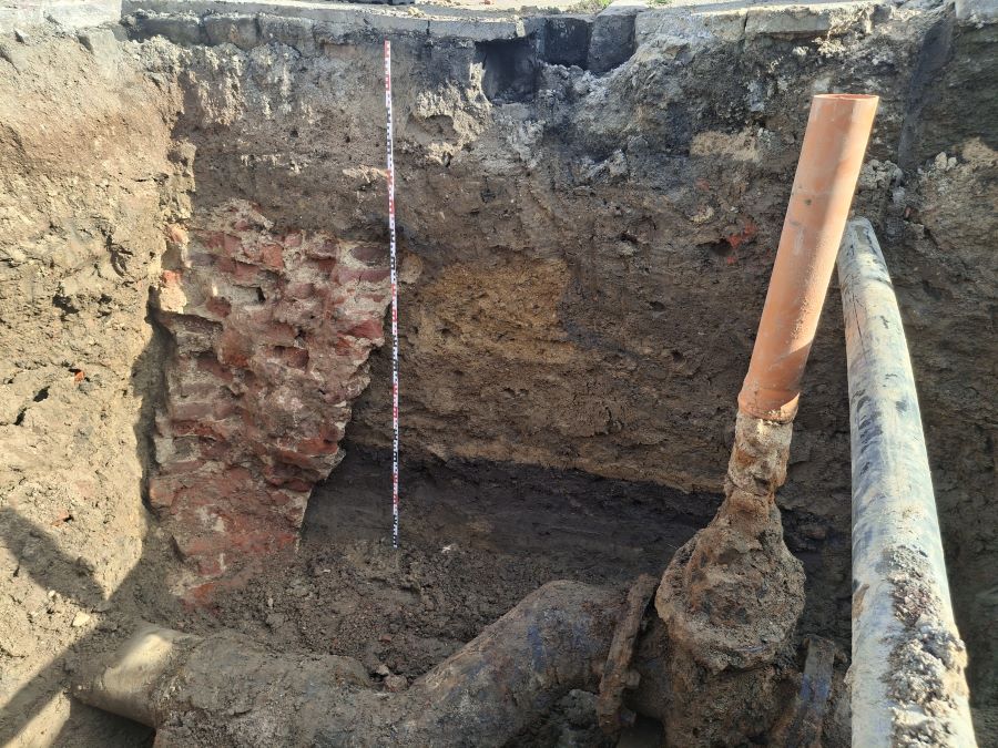 Niespodziewane wykopaliska na placu budowy Niespodziewane wykopaliska na placu budowy