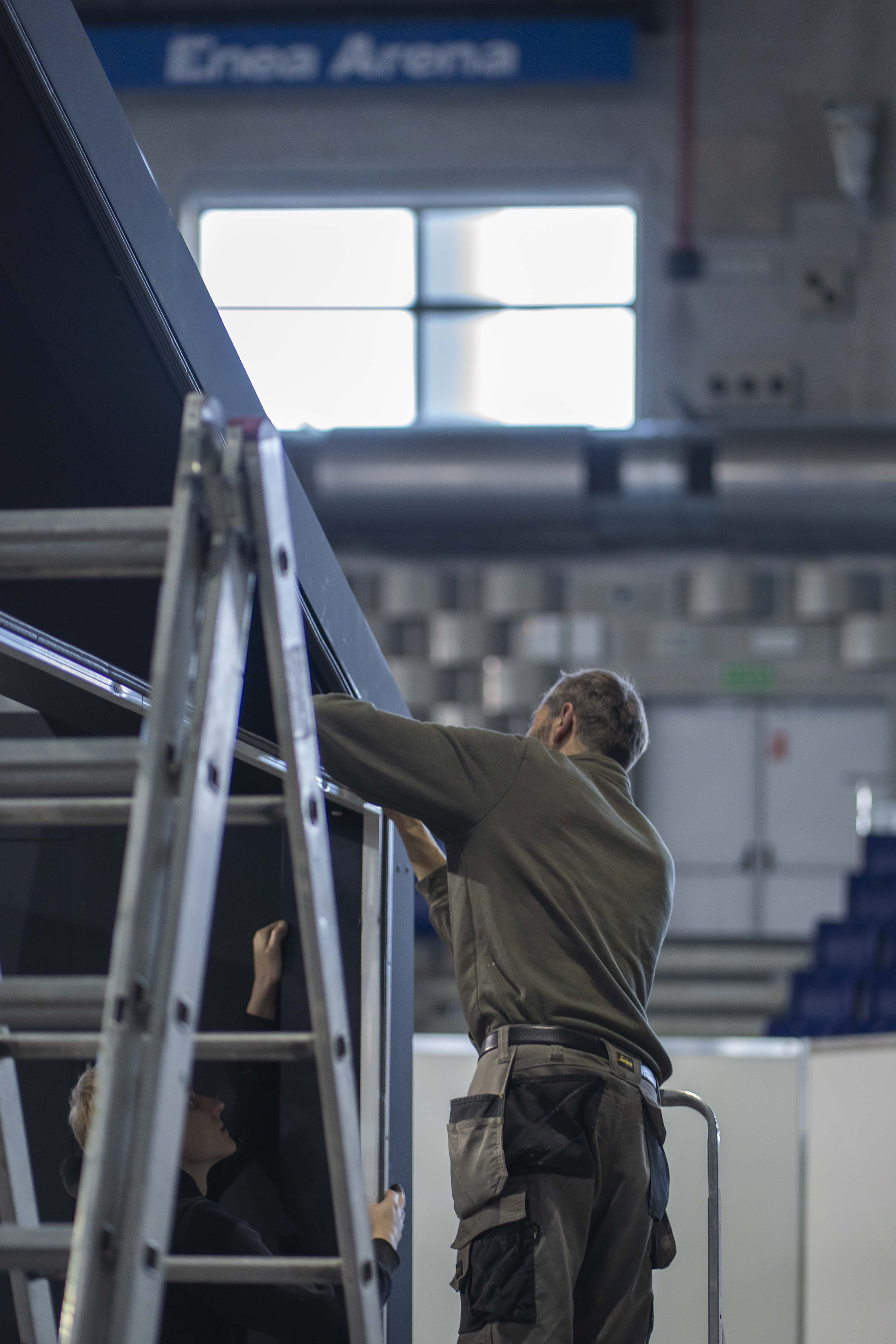 Płyta hali Enea Arena zamieni się w imponującą przestrzeń ekspozycyjną.