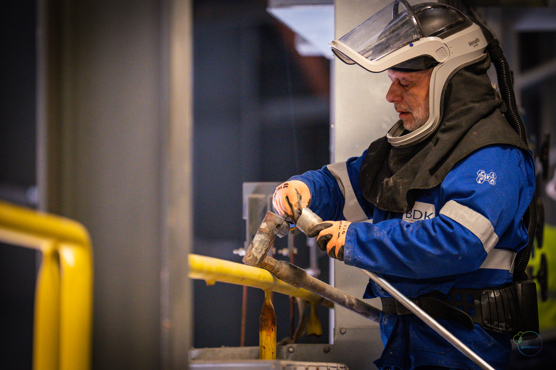 Specjaliści i technolodzy EcoGeneratora każdej wiosny sprawdzają kotły, w których na co dzień spalane są odpady.