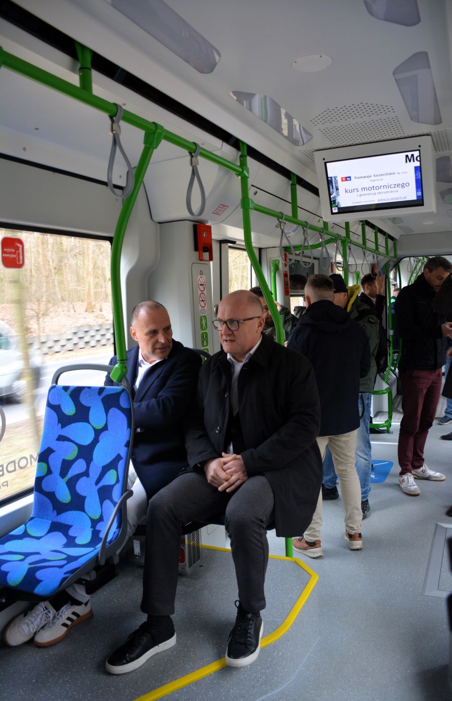 W piątek na pętli Głębokie odbyła się oficjalna prezentacja nowego szczecińskiego tramwaju.