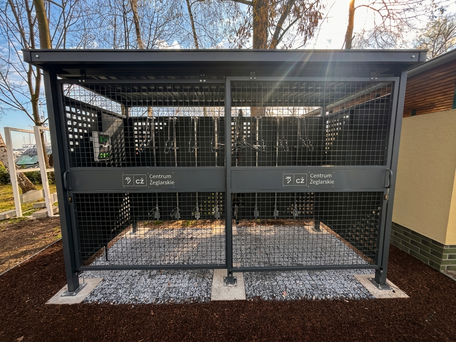 Rozbudowa parkingu w Centrum Żeglarskim zakończona