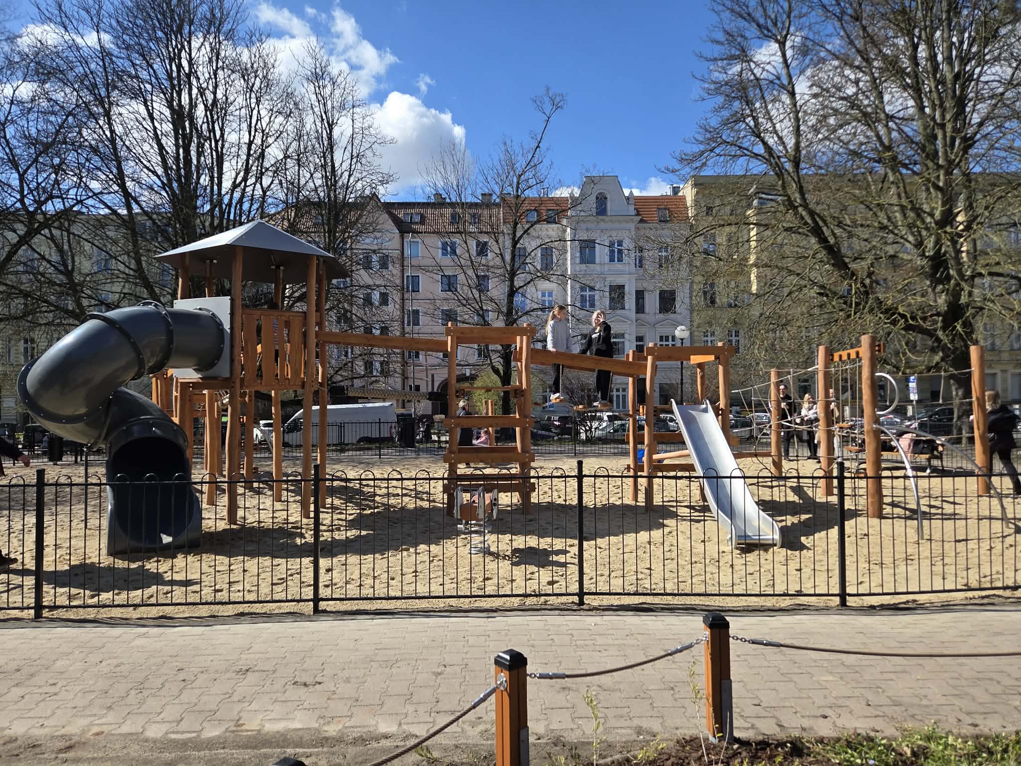 Plac zabaw w parku im. Andersa