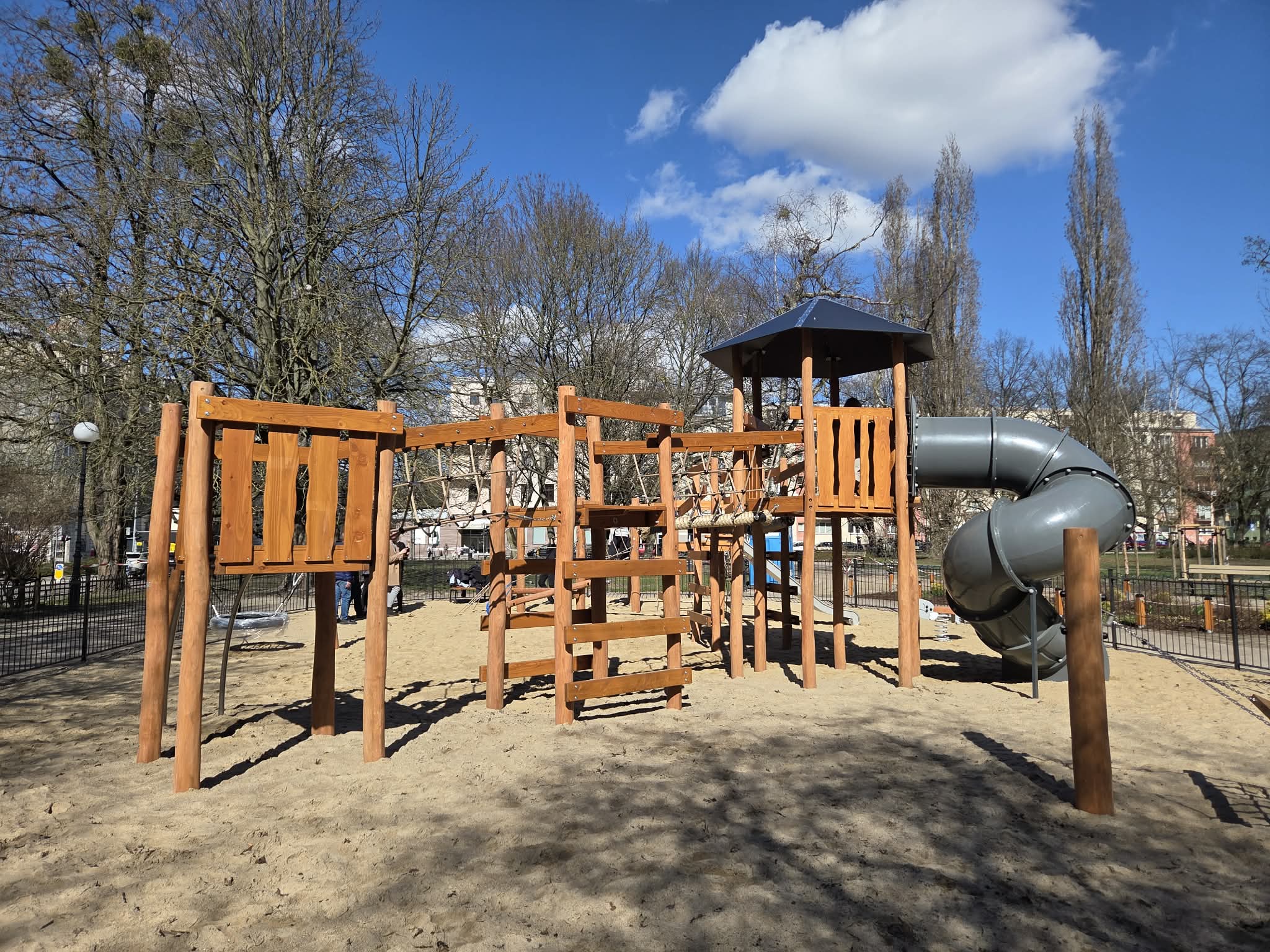 Plac zabaw w parku im. Andersa