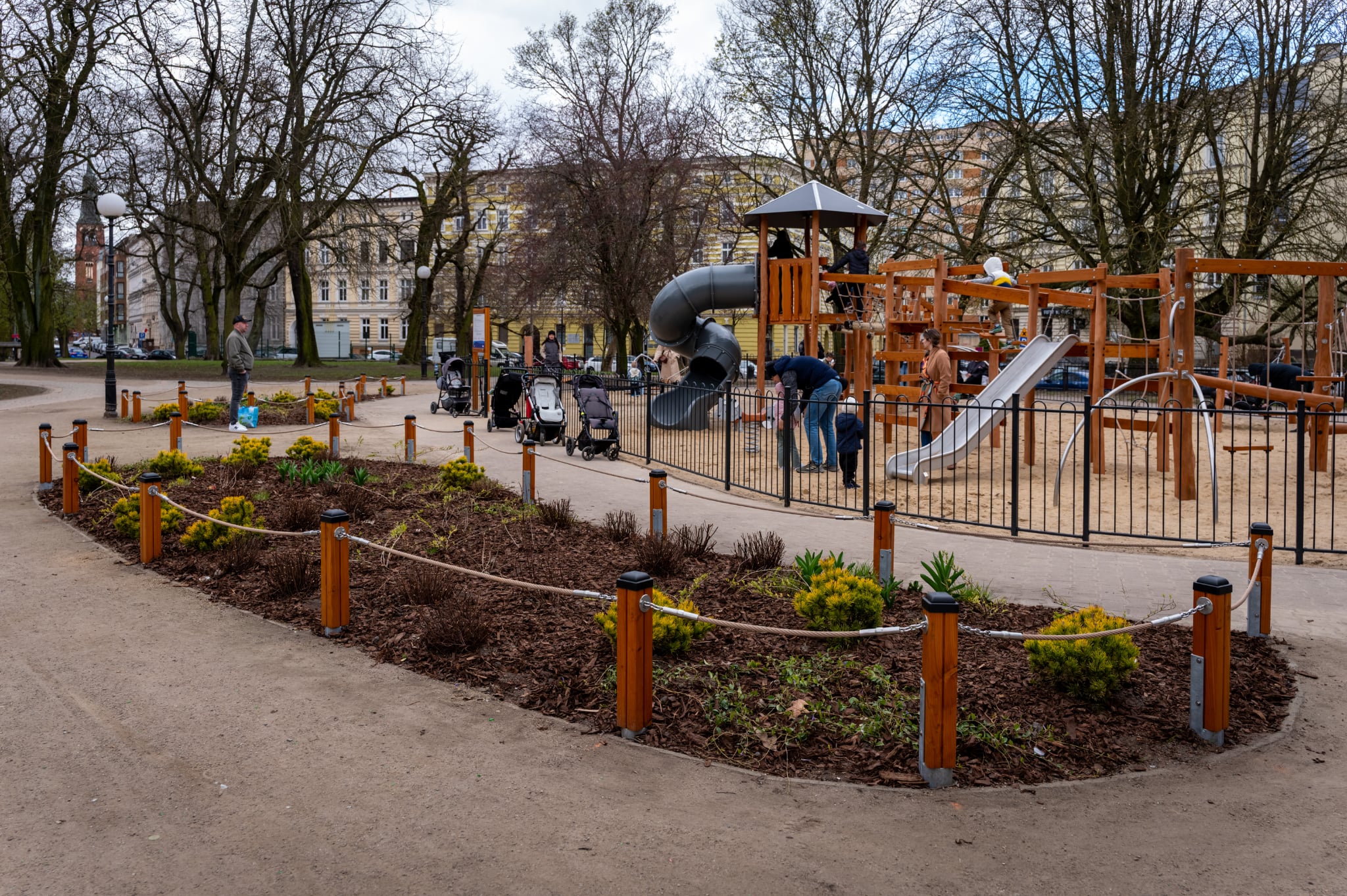 Plac zabaw w parku im. Andersa