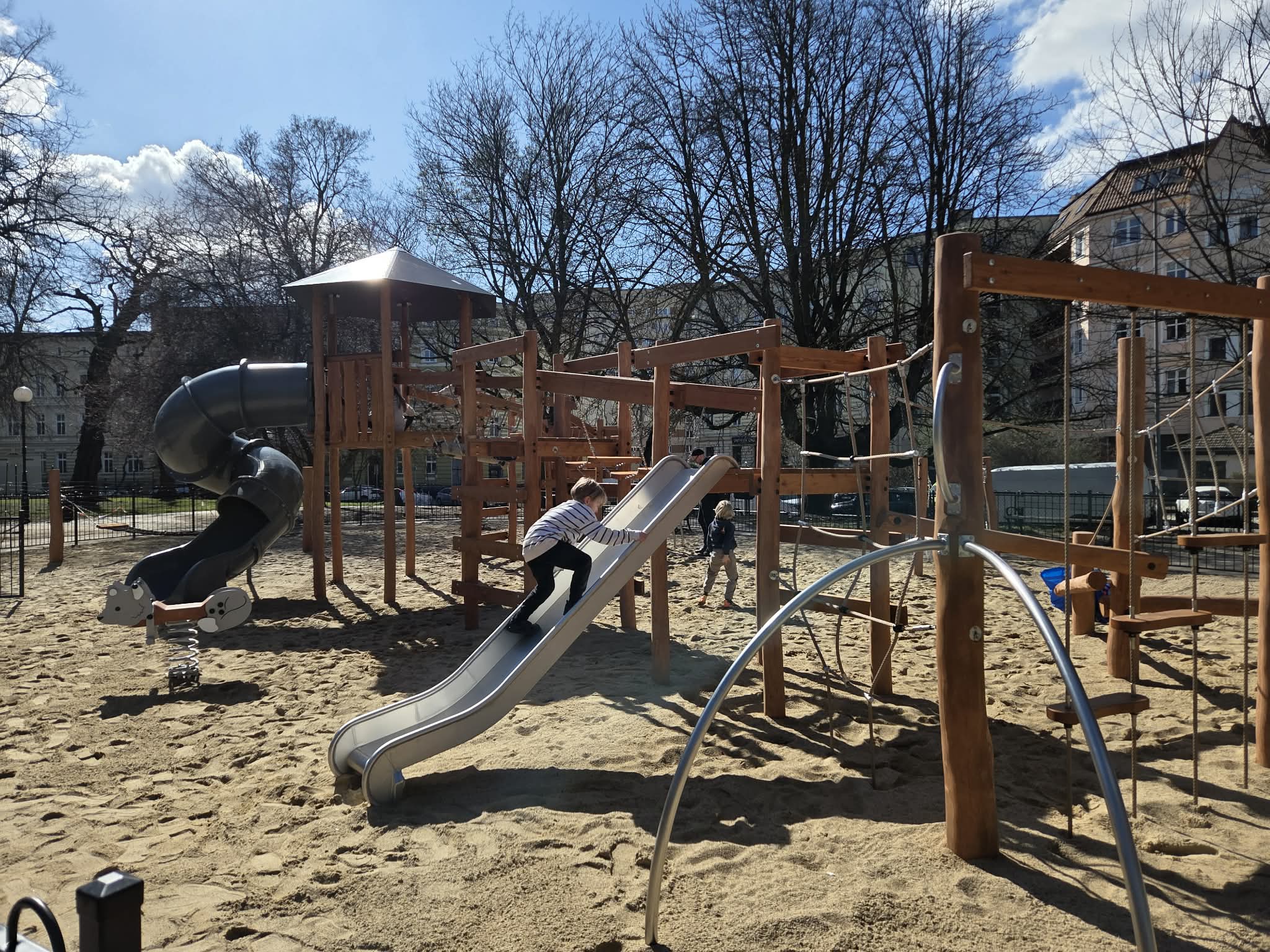 Plac zabaw w parku im. Andersa
