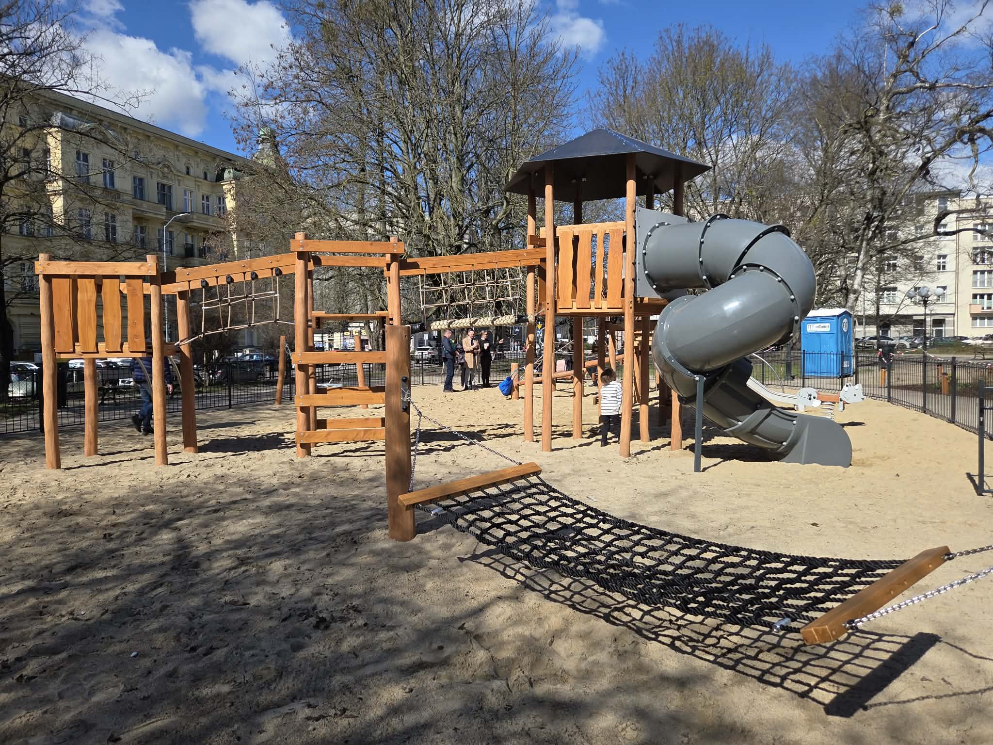 Plac zabaw w parku im. Andersa