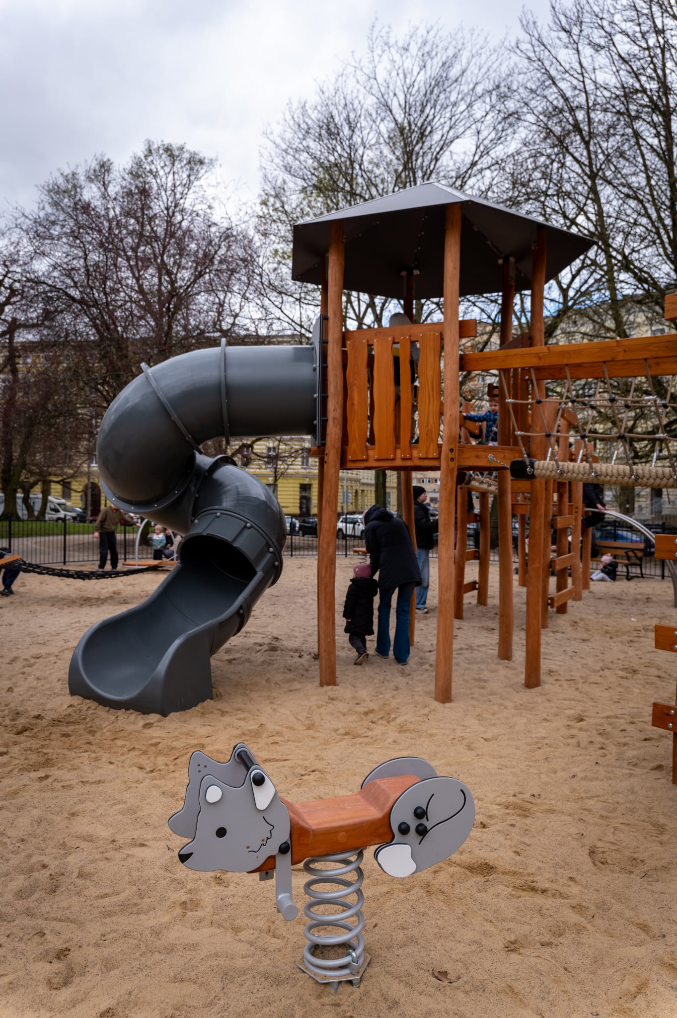 Plac zabaw w parku im. Andersa