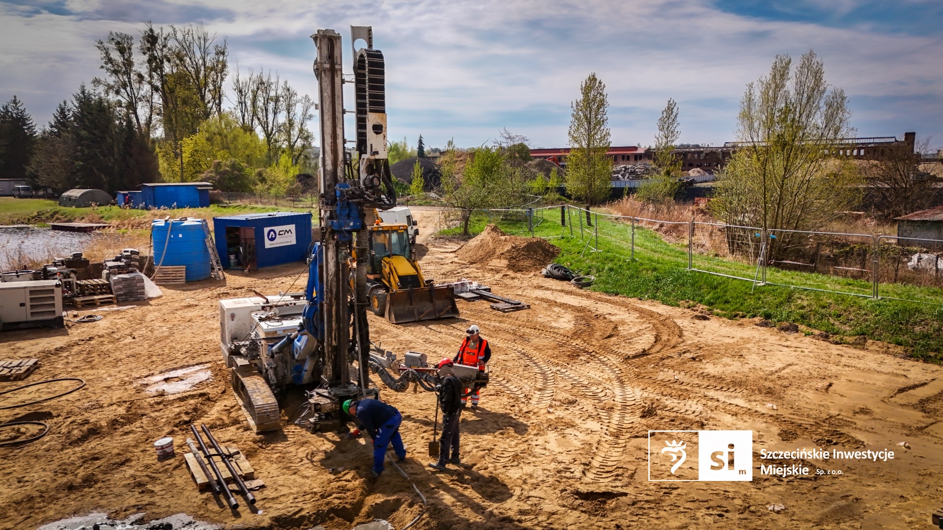 Wiskord: Powstają fundamenty pod nową przystań