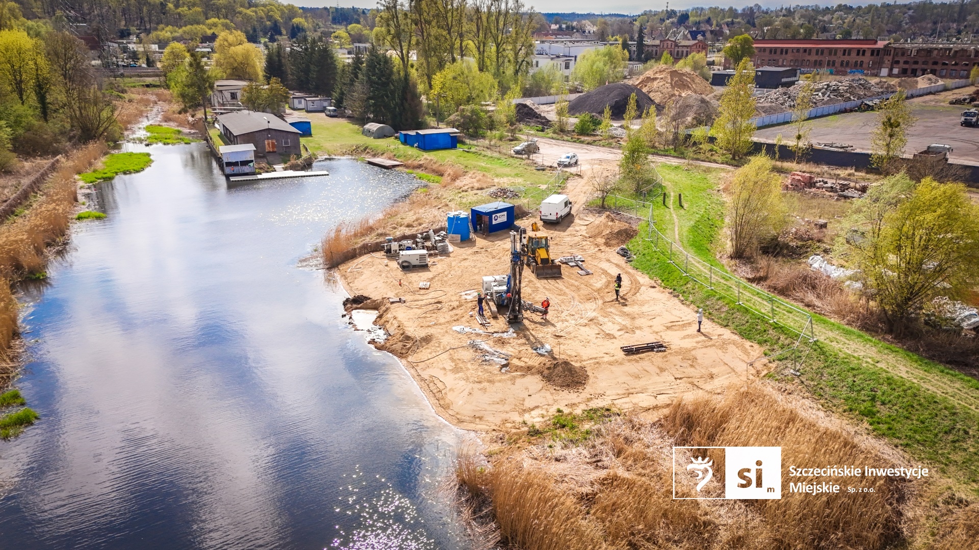 Wiskord: Powstają fundamenty pod nową przystań