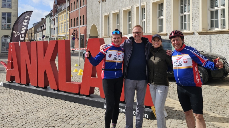 Blisko 500 rowerzystów objechało Zalew Szczeciński