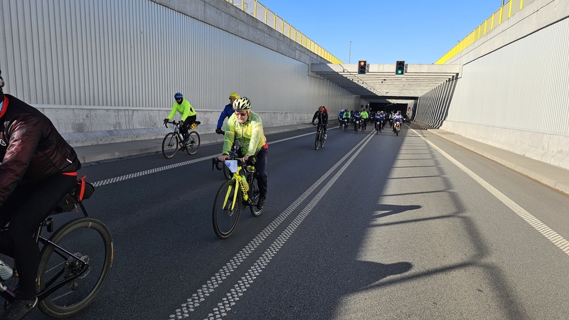 Blisko 500 rowerzystów objechało Zalew Szczeciński