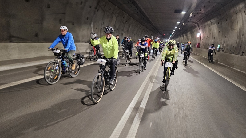 Blisko 500 rowerzystów objechało Zalew Szczeciński