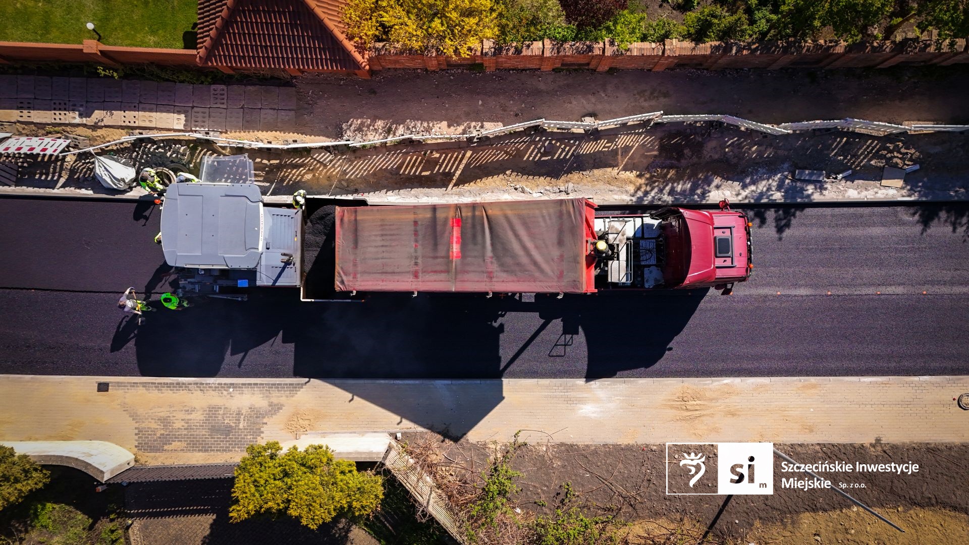 Asfaltowanie na Północnej