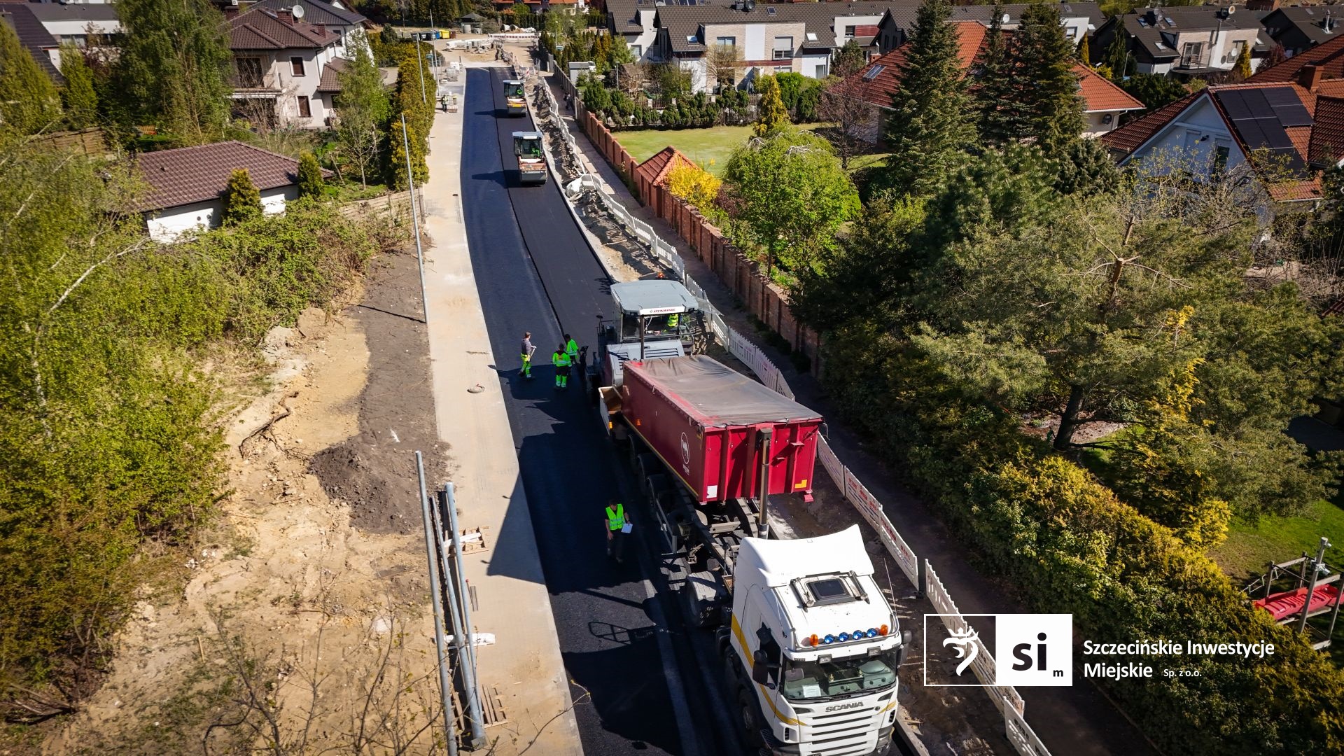 Asfaltowanie na Północnej