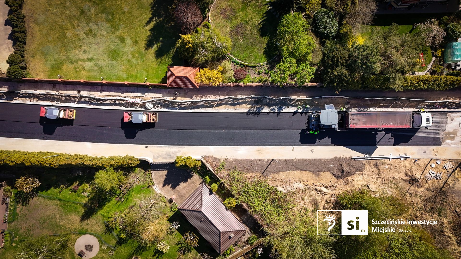 Asfaltowanie na Północnej