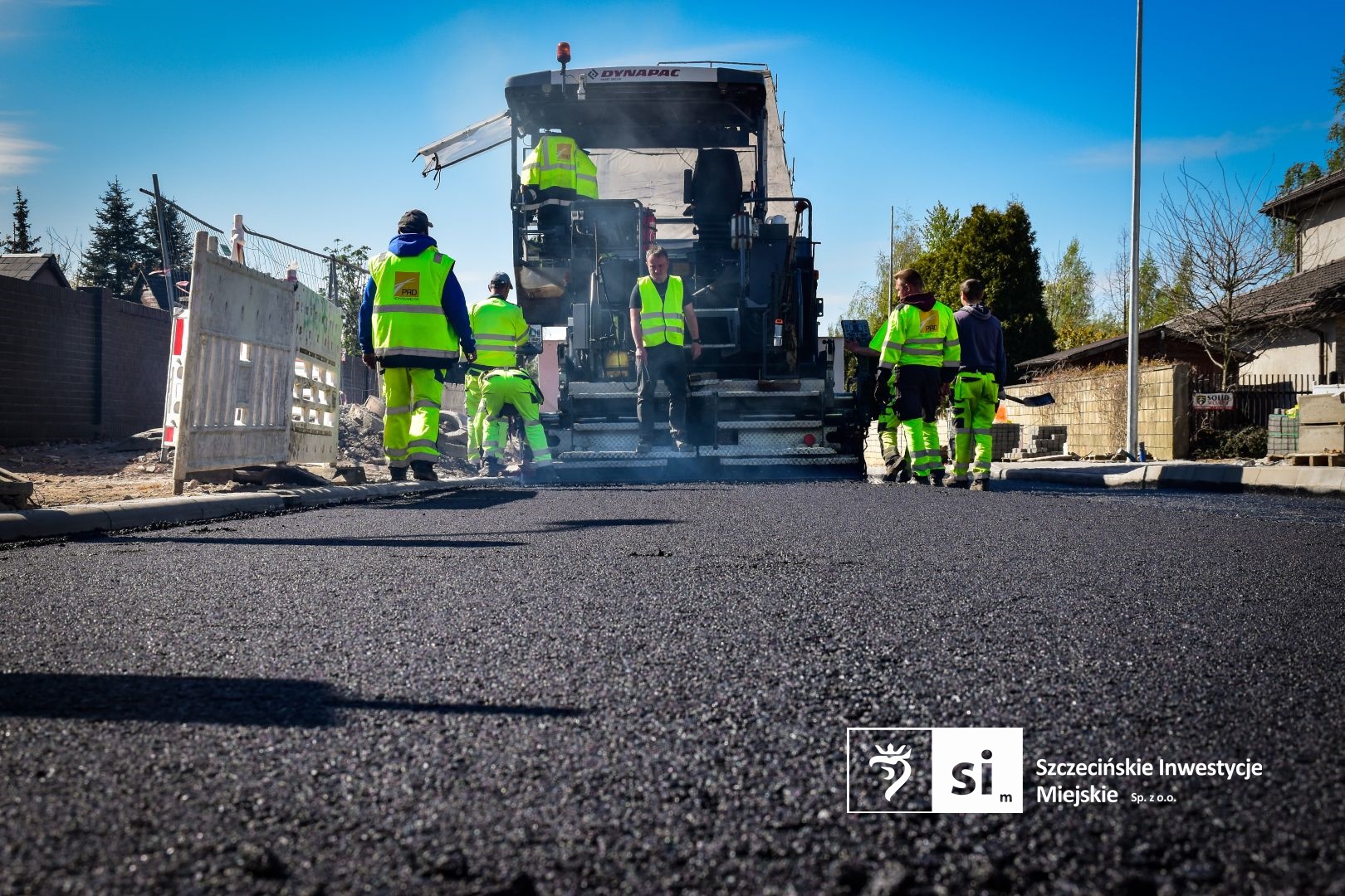 Asfaltowanie na Północnej