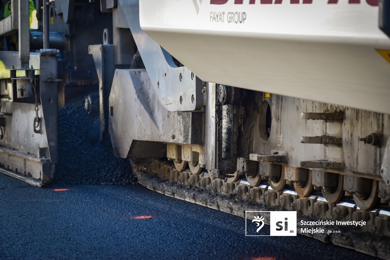 Asfaltowanie na Północnej